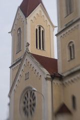 Fototapeta na wymiar church in Pilsen