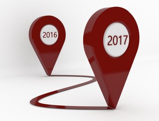Location 2016 to 2017