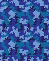 Fashionable camouflage pattern, military print .Seamless illustration, wallpaper