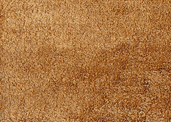 Orange color textile towel texture.