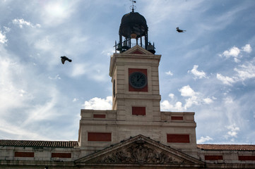 Reloj de la puerta del sol