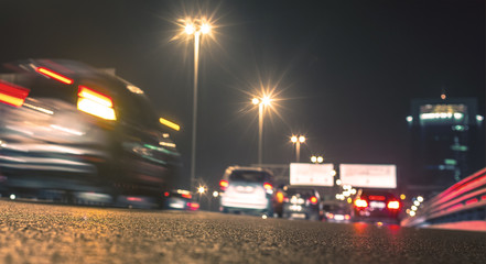 Fototapeta premium night traffic