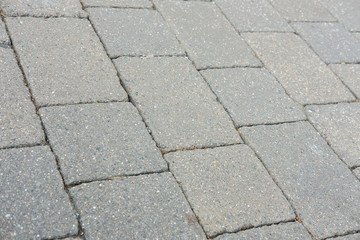 Brick pavement texture, stone tile for background
