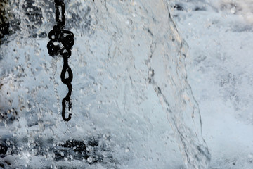 According to the circuit water flowing