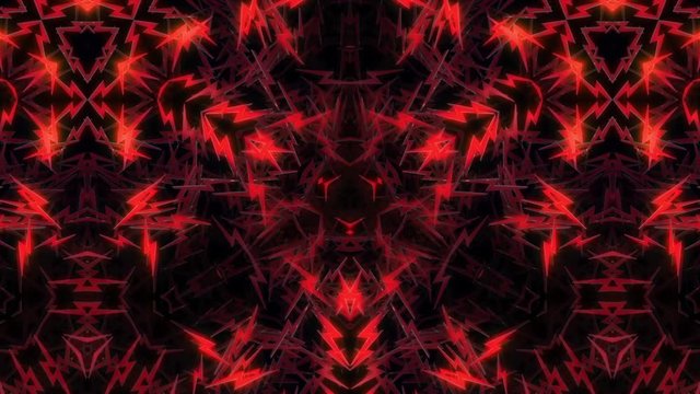 Zap (Thunder) Particles VJ Loop - is a cool animated background with many glowing zap(thunder) symbols. 