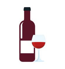 the best wine collection vector illustration design