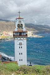 Fototapeta na wymiar Seaside Town Tenerife Canary Islands