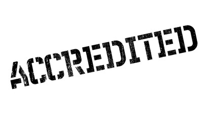 Accredited rubber stamp