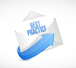 best practice mail sign concept
