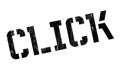 Click rubber stamp. Grunge design with dust scratches. Effects can be easily removed for a clean, crisp look. Color is easily changed.