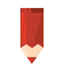 cartoon red color paint school vector illustration eps 10