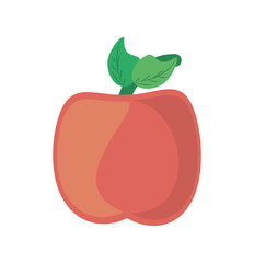 cartoon apple school symbol icon vector illustration eps 10