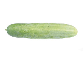 Cucumber isolated on white background