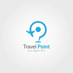 Travel Logo Design Template.