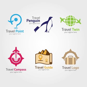 Travel Logo Design Template.