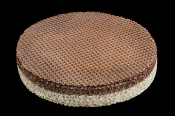 Round wafer blank cake