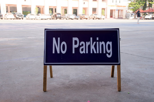 no parking sign