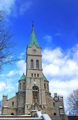 Fototapeta na wymiar Holy Family Church in Zakopane, Poland