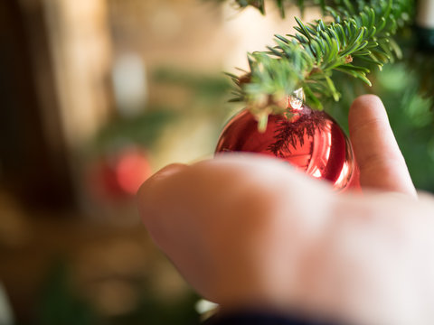 Decorating Christmas Tree