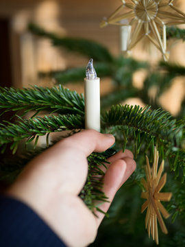 Decorating Christmas Tree