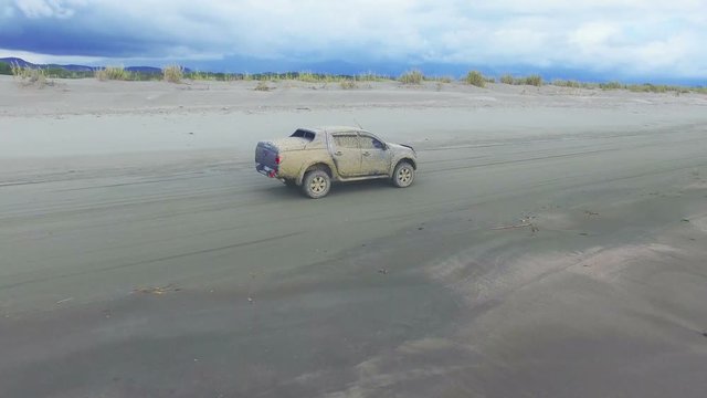Offroad on the Beach