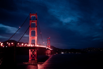 Golden Gate by Night