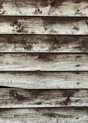 Rustic weathered distressed wooden boards for texture or background