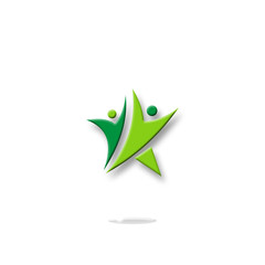 Star logo element innovative and creative inspiration for business company, abstract