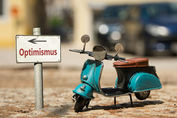 Schild 139 - Optimismus