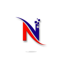 n, logo n, letter n, icon n, symbol n, vector, alphabet, font, bussines