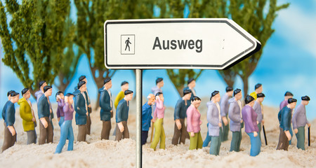 Schild 179 - Ausweg