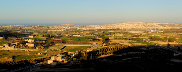 Krajobraz rolniczy środkowej części Malty © andrzej_67