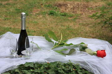 bottiglia di champagne