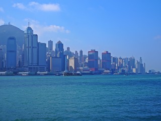 Fototapeta na wymiar Hongkong city