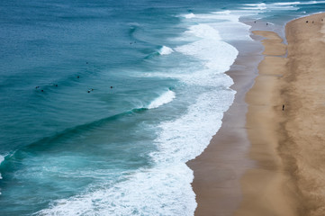 The coast of Atlantic ocean