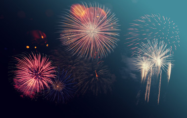 New Year fireworks 