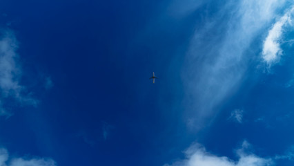 Plane in sky