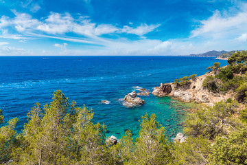 Coast of Lloret de Mar i