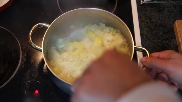 Cooking healthy diet