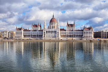 Fototapeta premium Parliament building in Budapest, Hungary