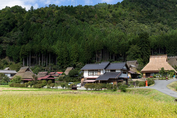 Miyama village in Japan