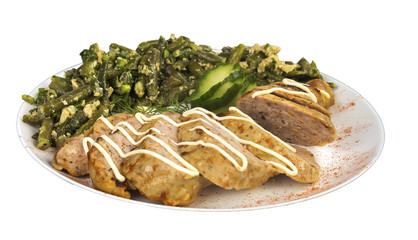 Kurczak z farszem © Justyna