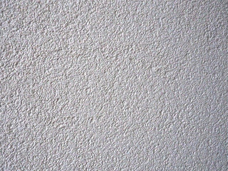 Wall covered with putty