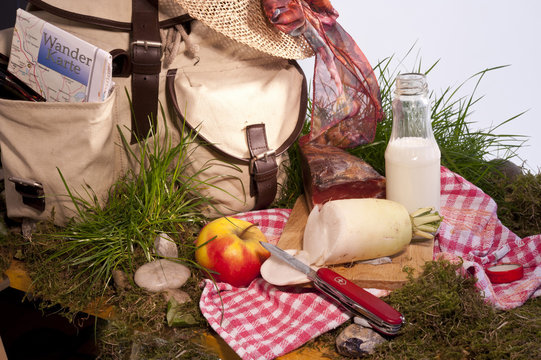 Wanderpause,