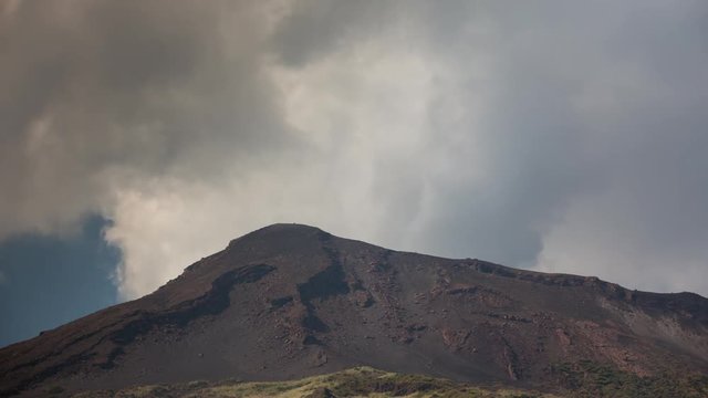 incredible volcano island of Stromboli, Italy