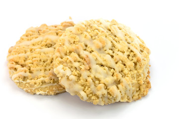 Streuseltaler, Hefegebäck, Streuselkuchen