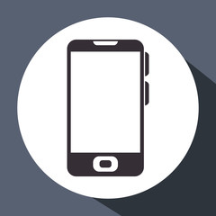 smartphone technology isolated icon vector illustration design