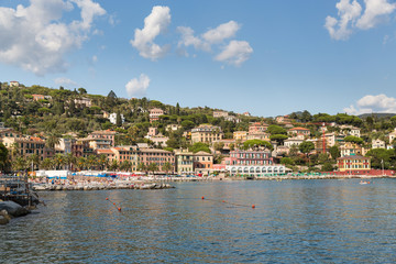 Fototapeta na wymiar Santa Margherita Ligure in Italy