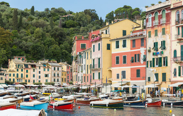Close up of Portofino harbour