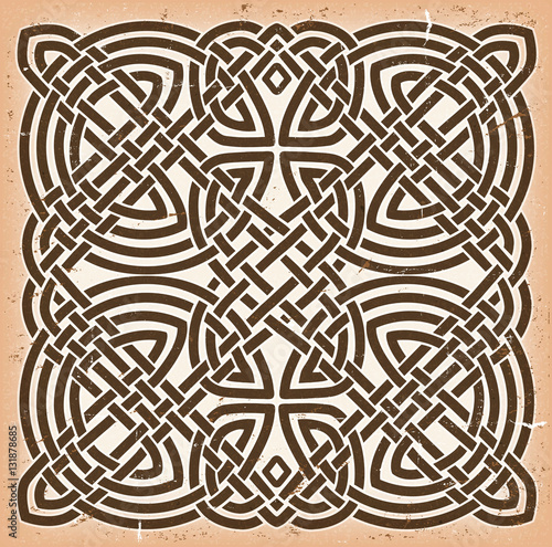 Download "Vintage Grunge Celtic Mandala Background" Stock image and ...